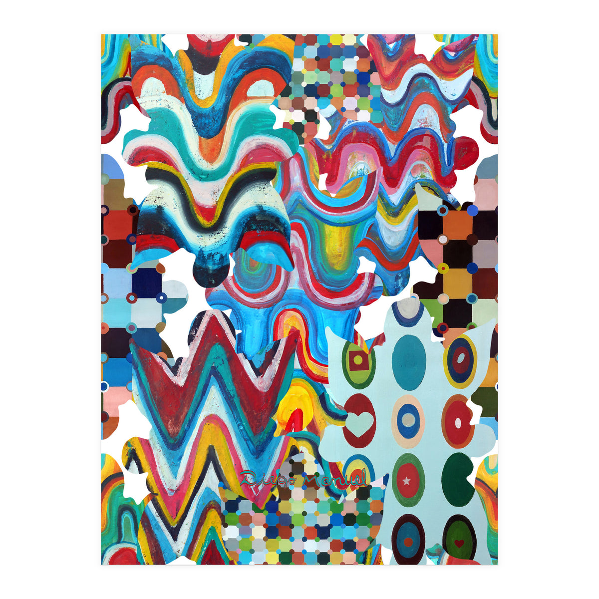 Pop Abstract 2023 Tapiz 74 (Print Only)