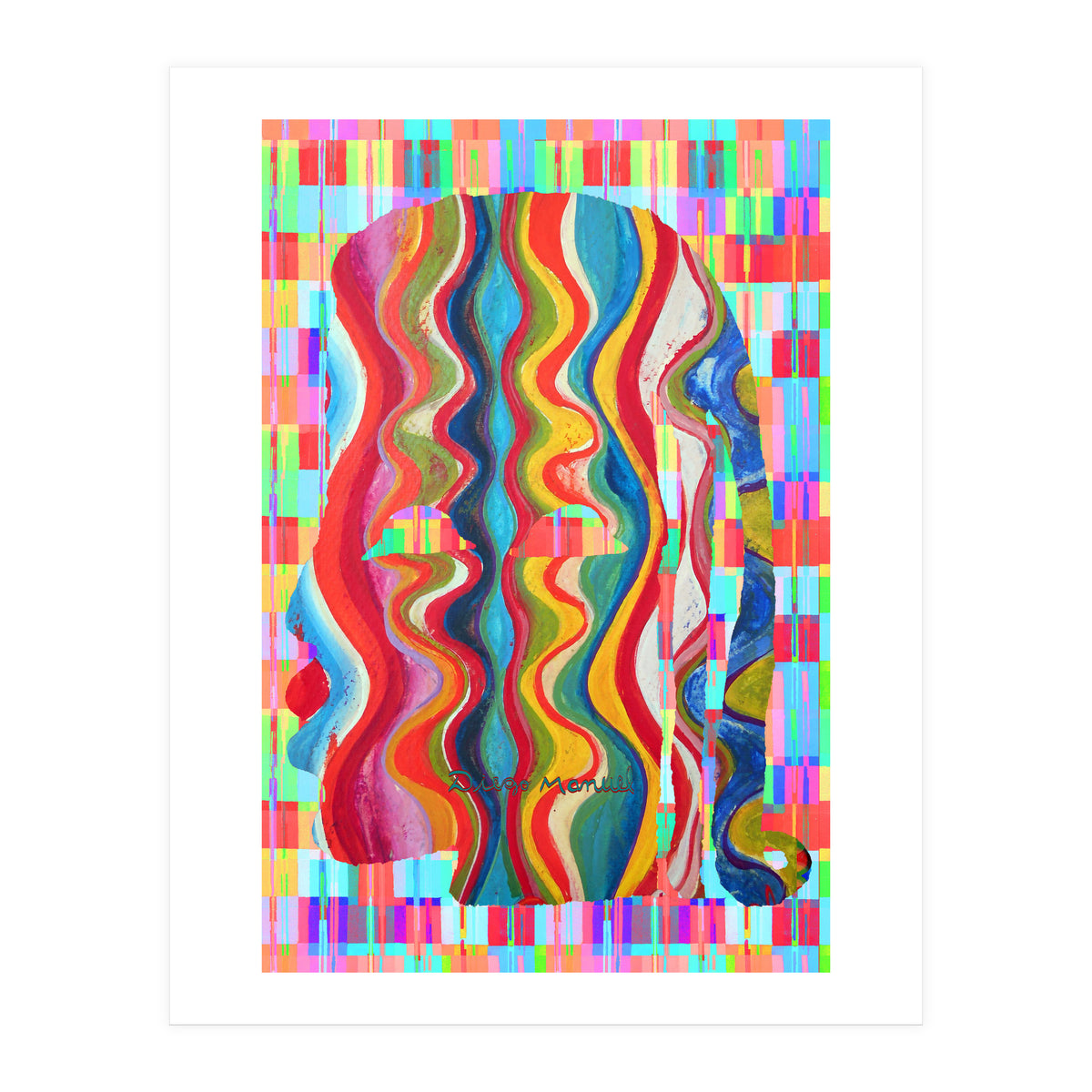 Abstracto Pop Nuevo B Nuevo 9 (Print Only)