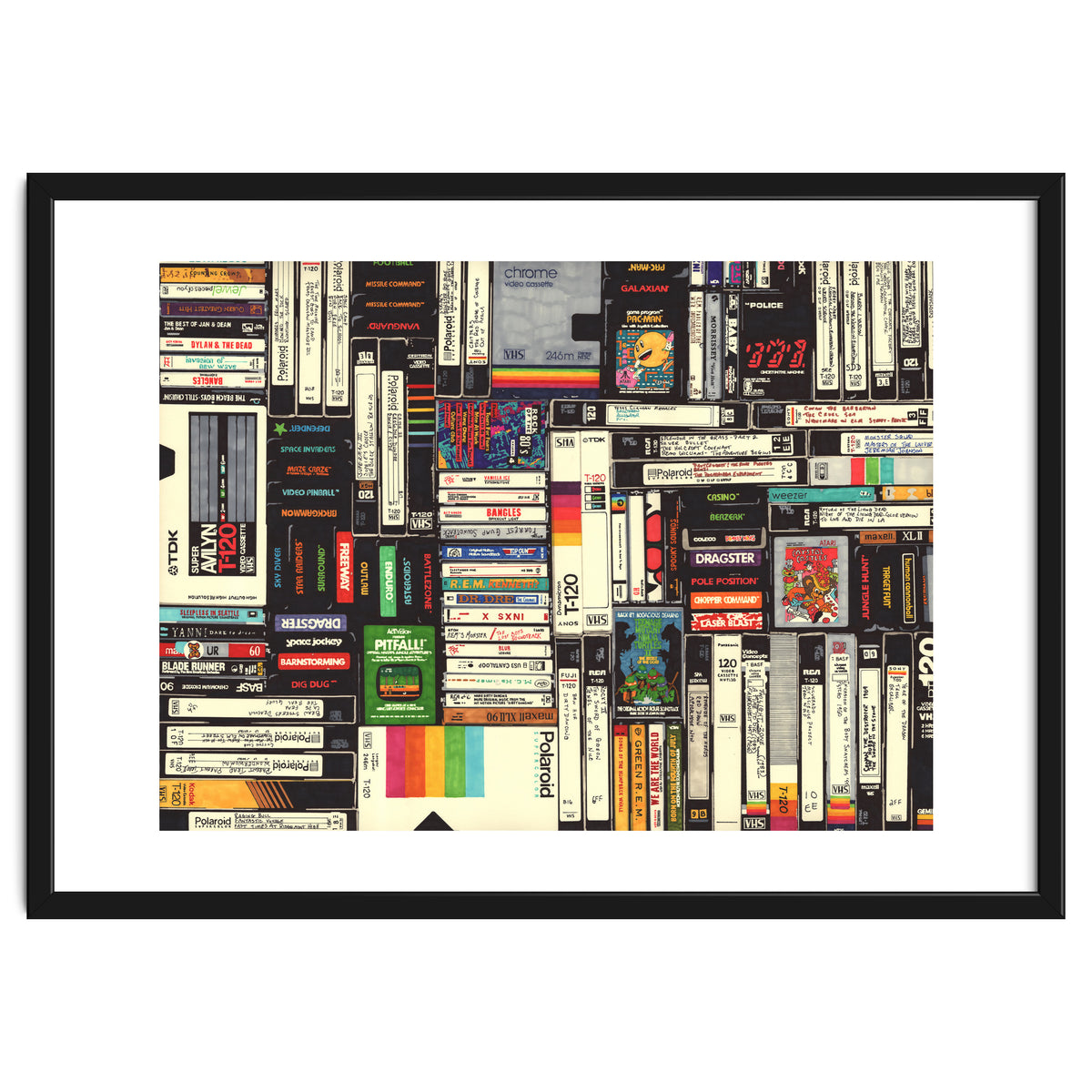 Cassettes, VHS & Atari