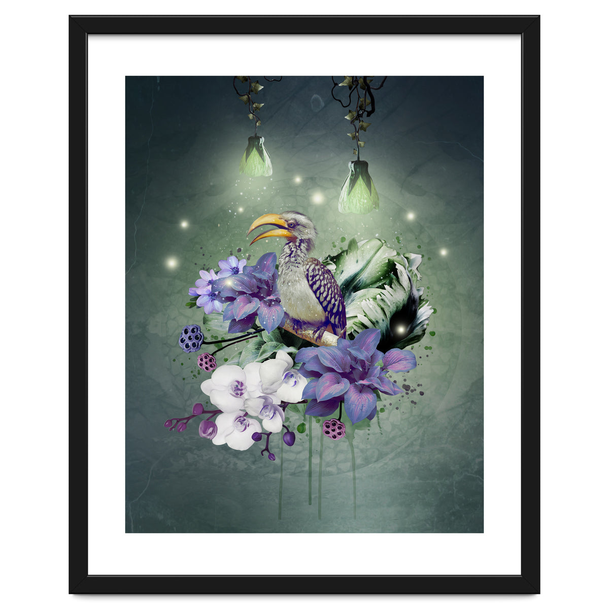 Floral Magic Hornbill