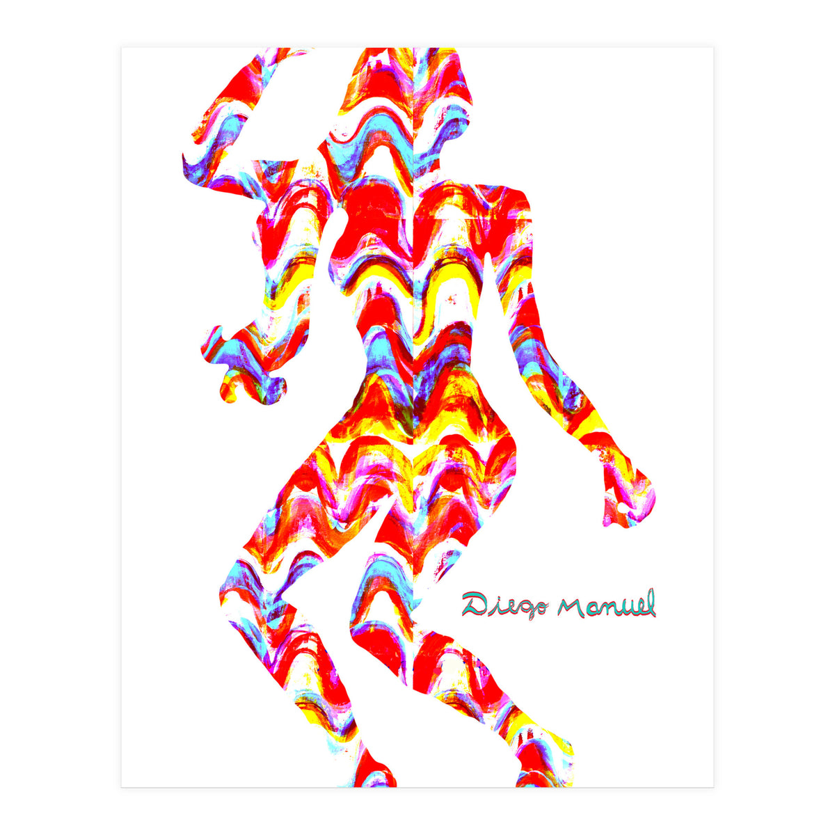 Dance Girl B 17  (Print Only)