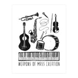 Weapons Of Mass Creation - Music (Print Only) thumbnail