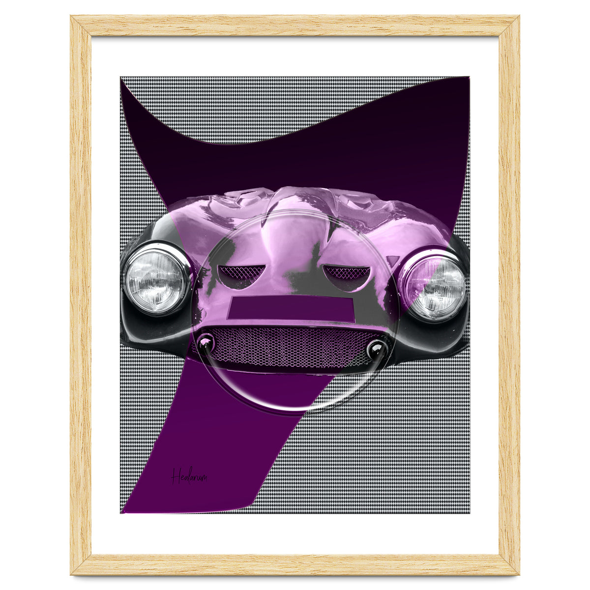 Emoji & Cars purple