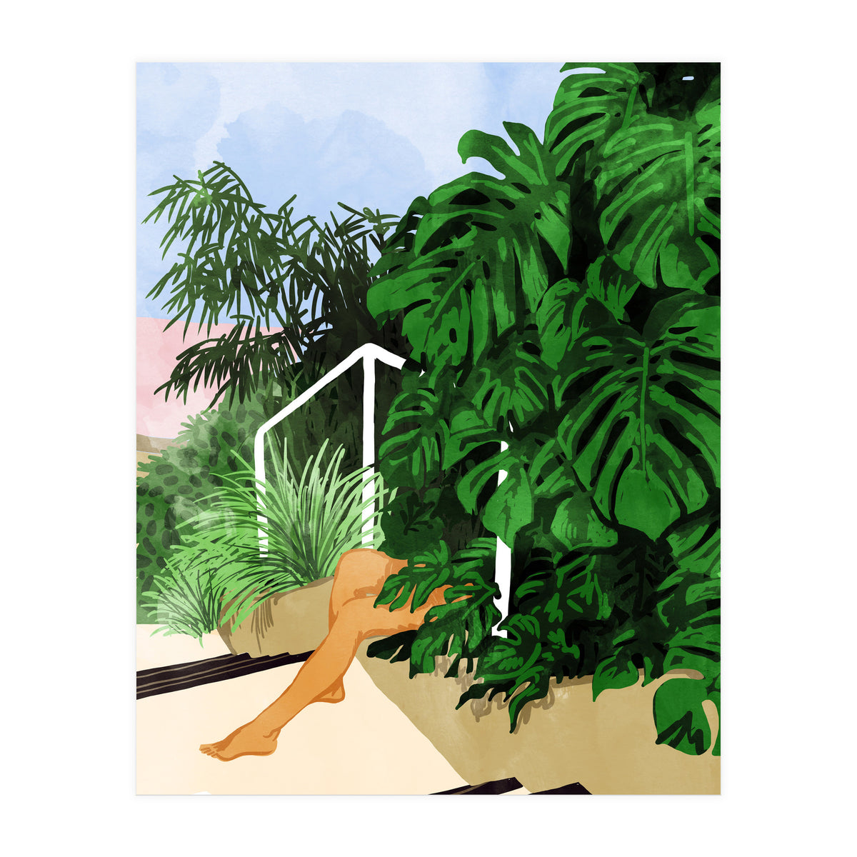 Hiding In Green (Print Only)