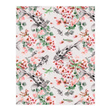 Asian fish among flowers (Print Only) thumbnail