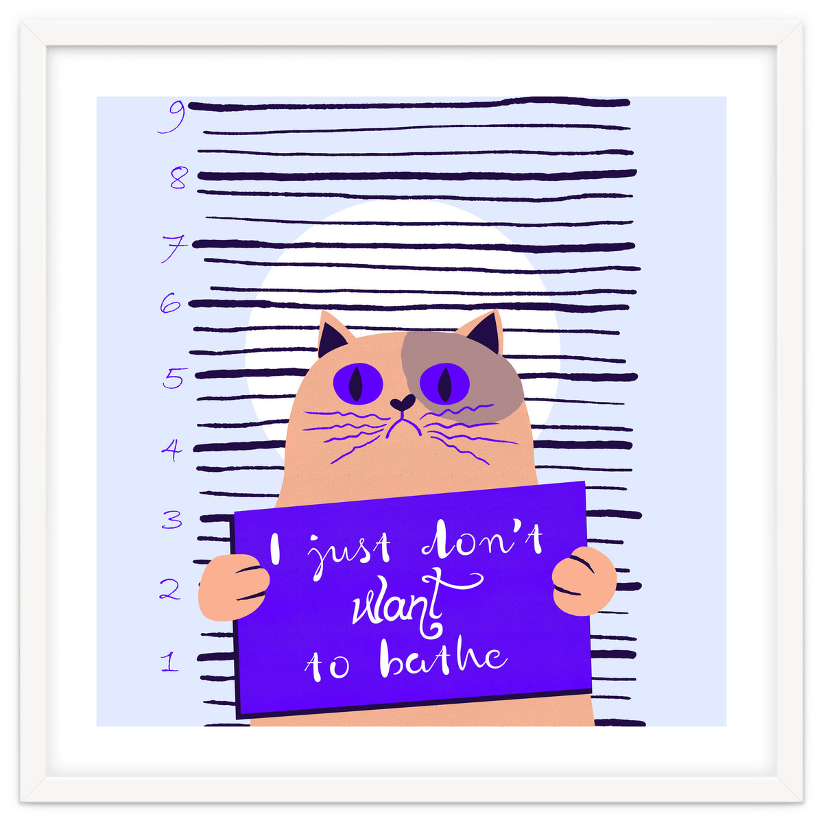 I just don't want to bathe