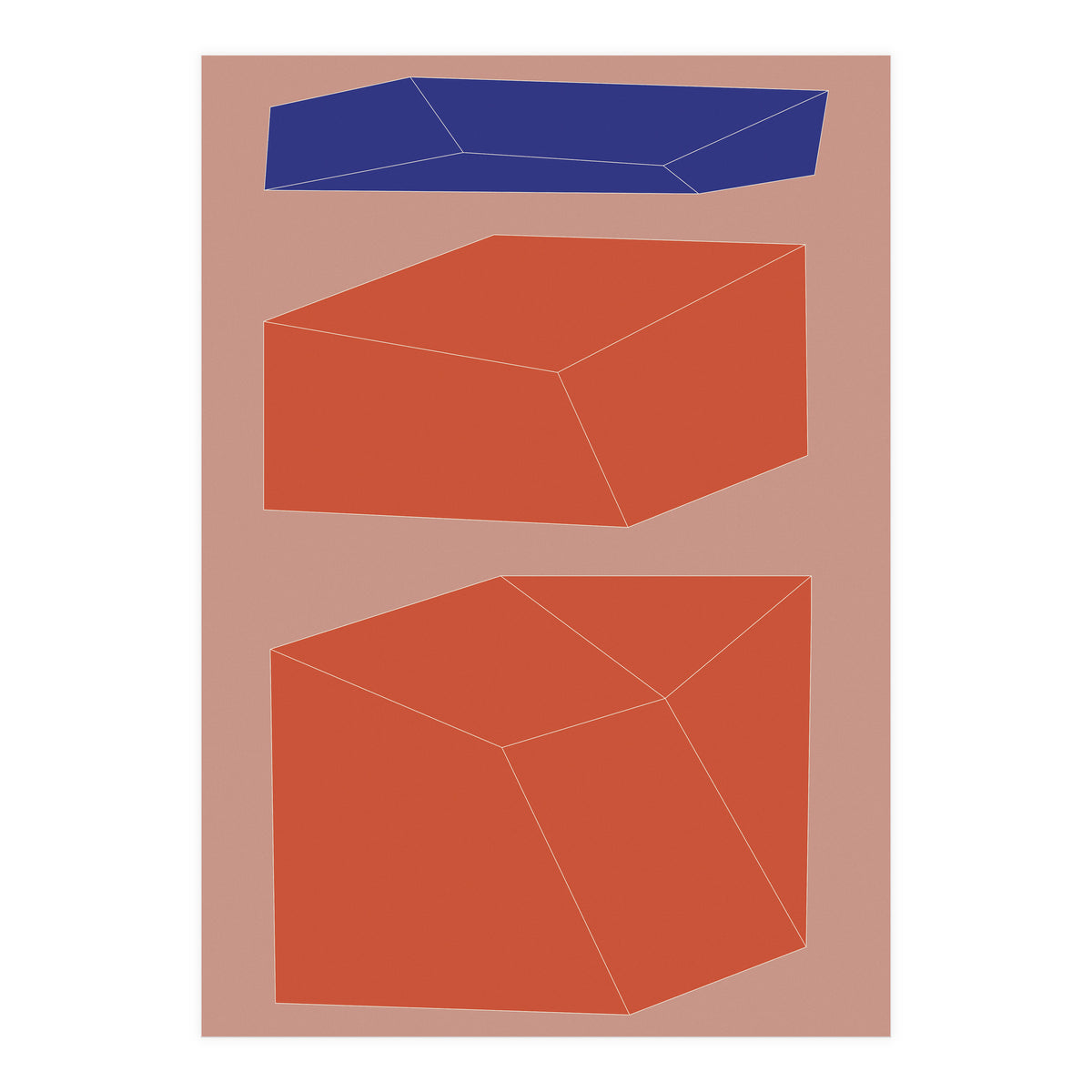 Minimal Geometry No 9 (Print Only)