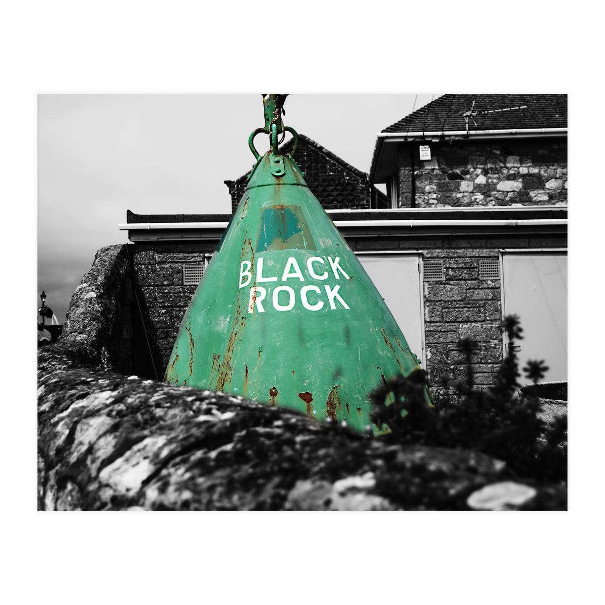 The Seaside Black Rock (Print Only)