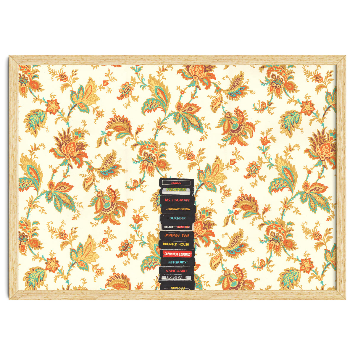 Atari & Flower Wallpaper