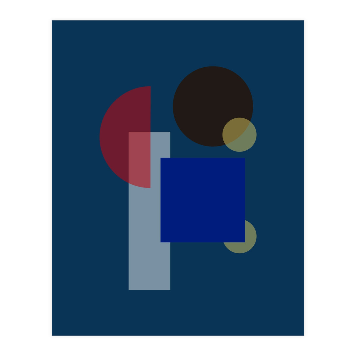 Modern Geometric Abstract 12 (Print Only)