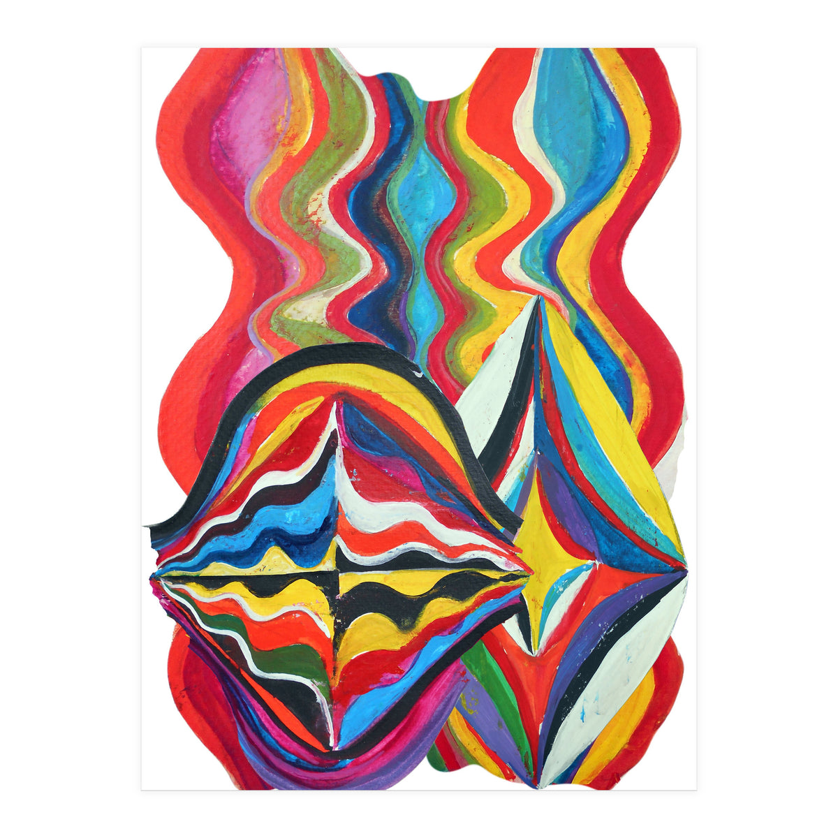 Pop Abstract Asimetrico 20 Copia (Print Only)