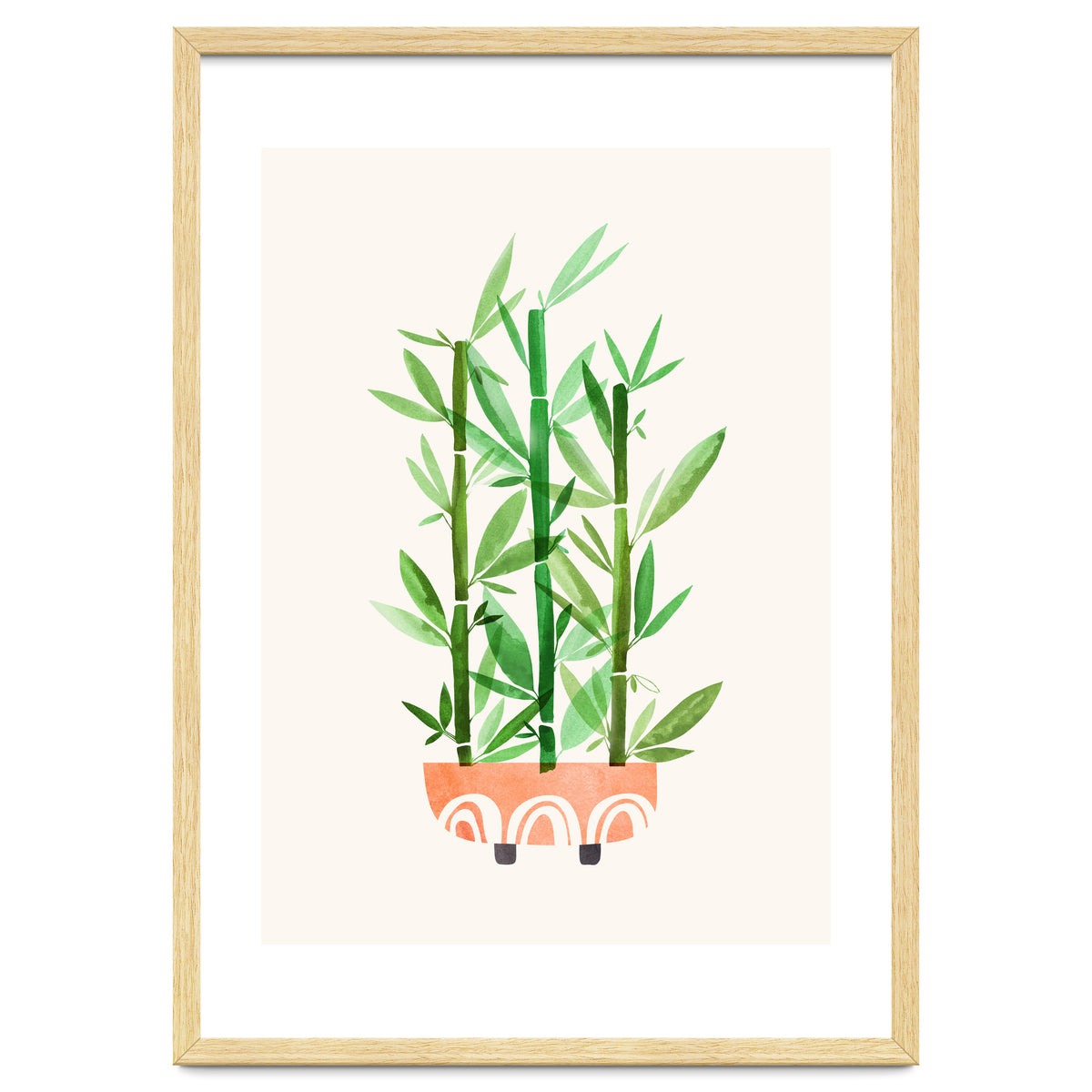 Happy Bamboo Houseplant