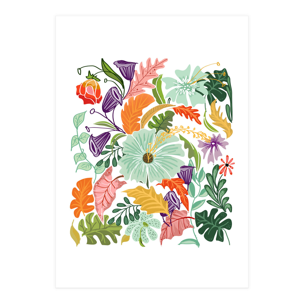 Hello Tropical (Print Only)
