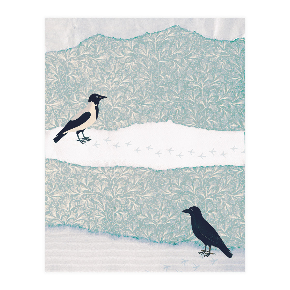 Friends In The Snow (Print Only)