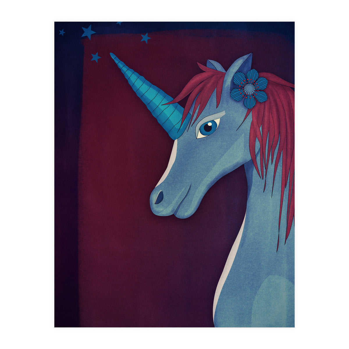 Unicorn Two (Print Only)