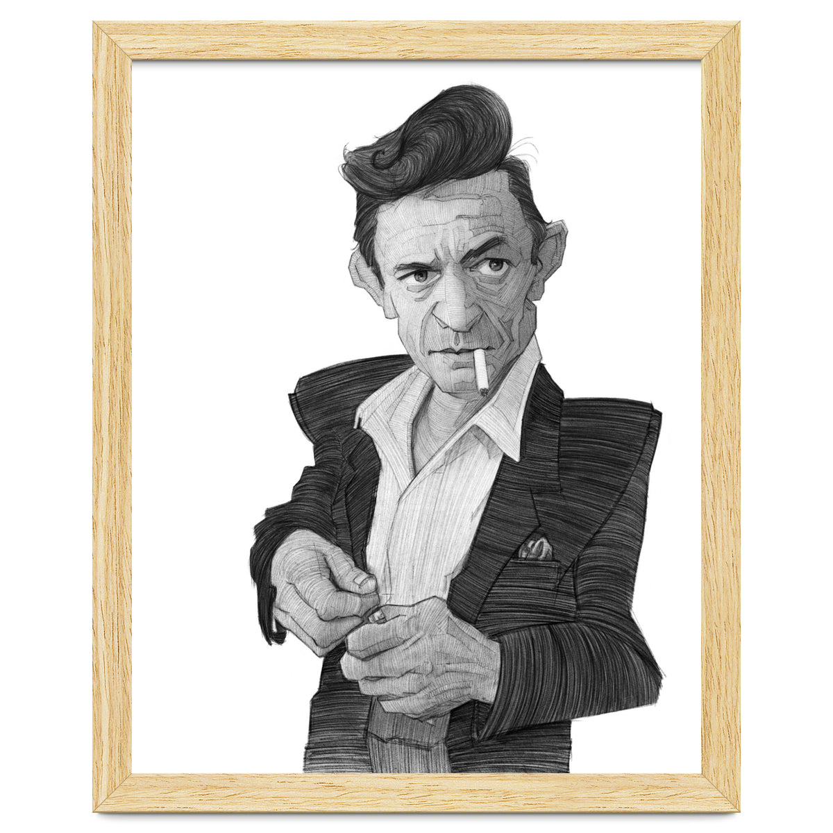 Johnny Cash Portrait