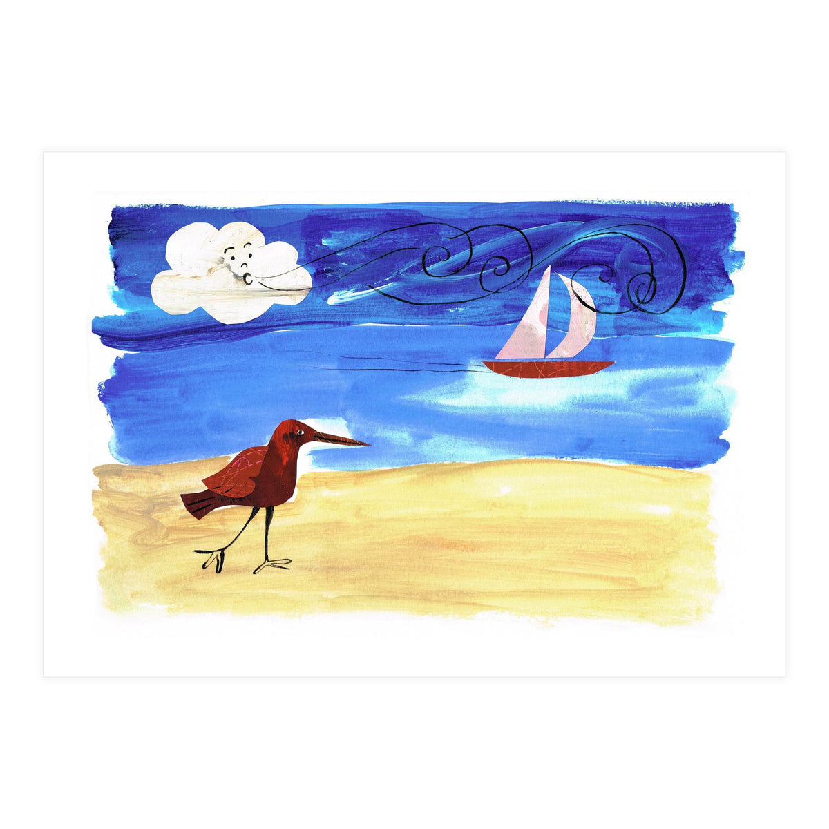 Gale Sail Rail (Print Only)