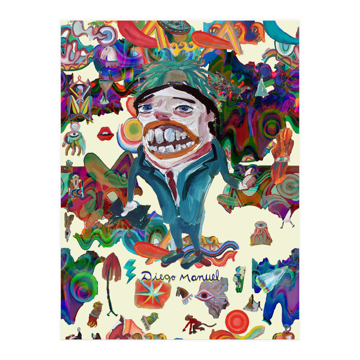 Graffitis 2021 Tapiz 53 B (Print Only)