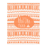 Hakuna Matata Orange Art Print  (Print Only) thumbnail