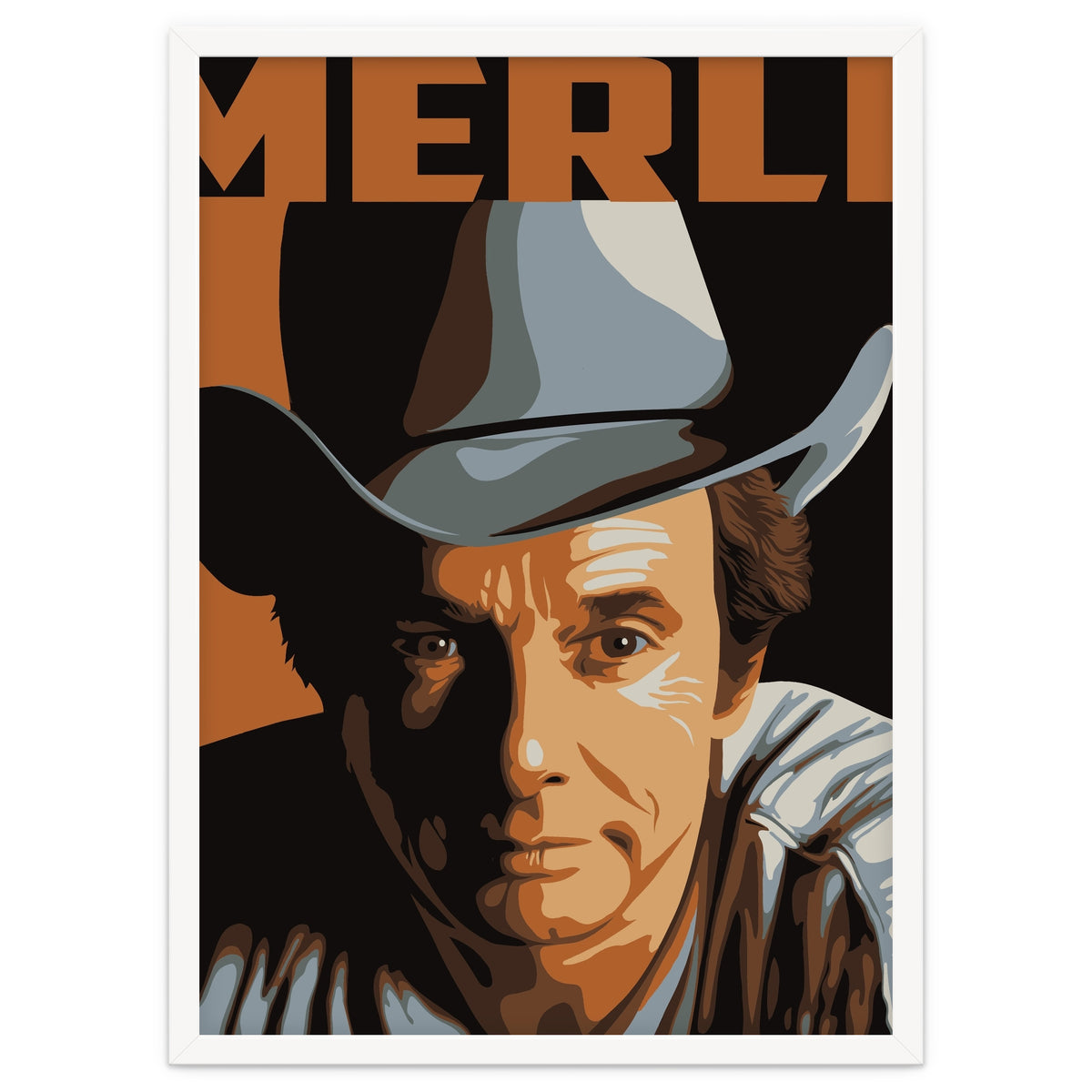 Merle Haggard Poster