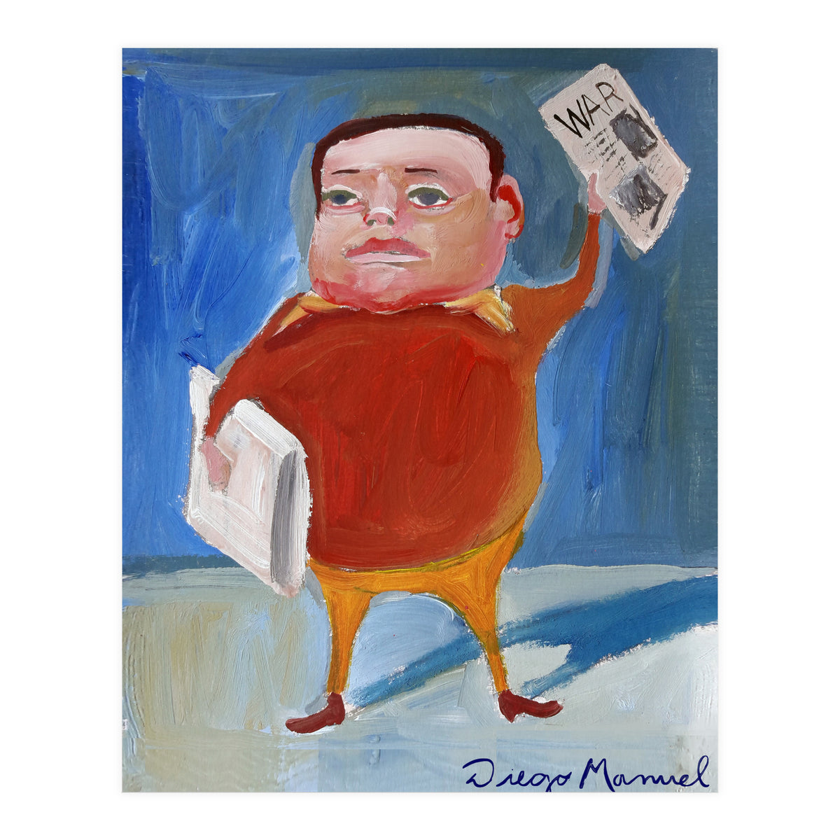 newspaper seller 2 (Print Only)