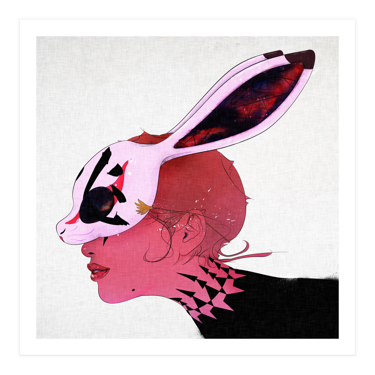 Rabbit Mask (Print Only)