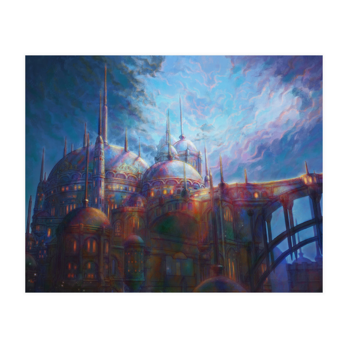 Ul'dah At Night (Print Only)