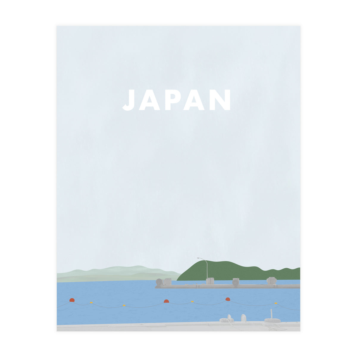 Japan - Travel Landscape -  (Print Only)