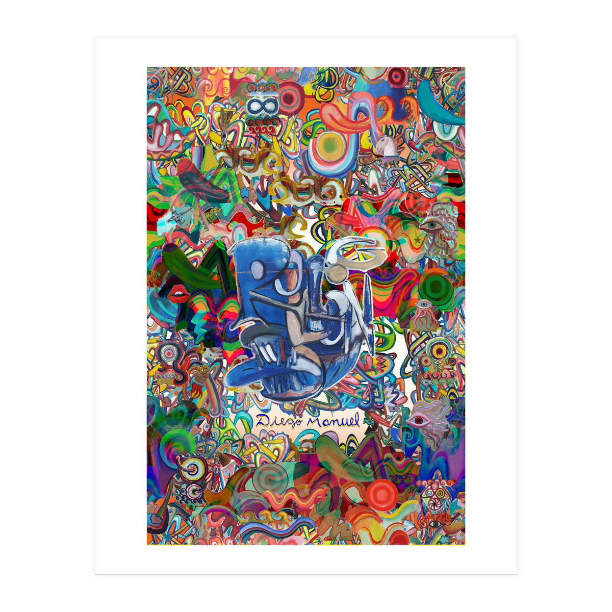 Graffitis 2021 Tapiz 17 (Print Only)