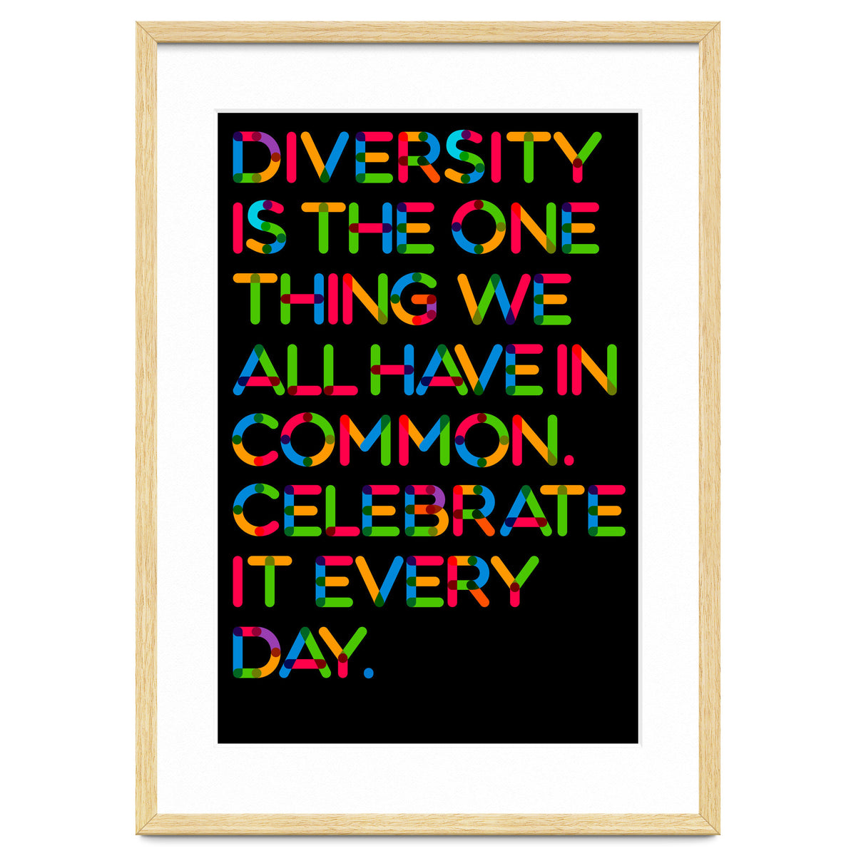 DIVERSITY (black Version)