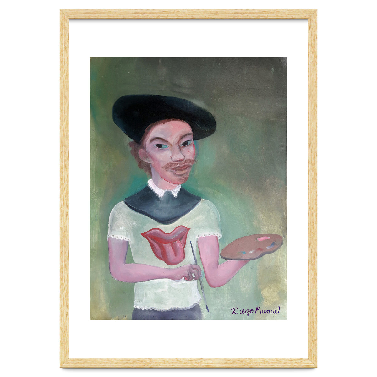 Rembrandt Rolling Fan