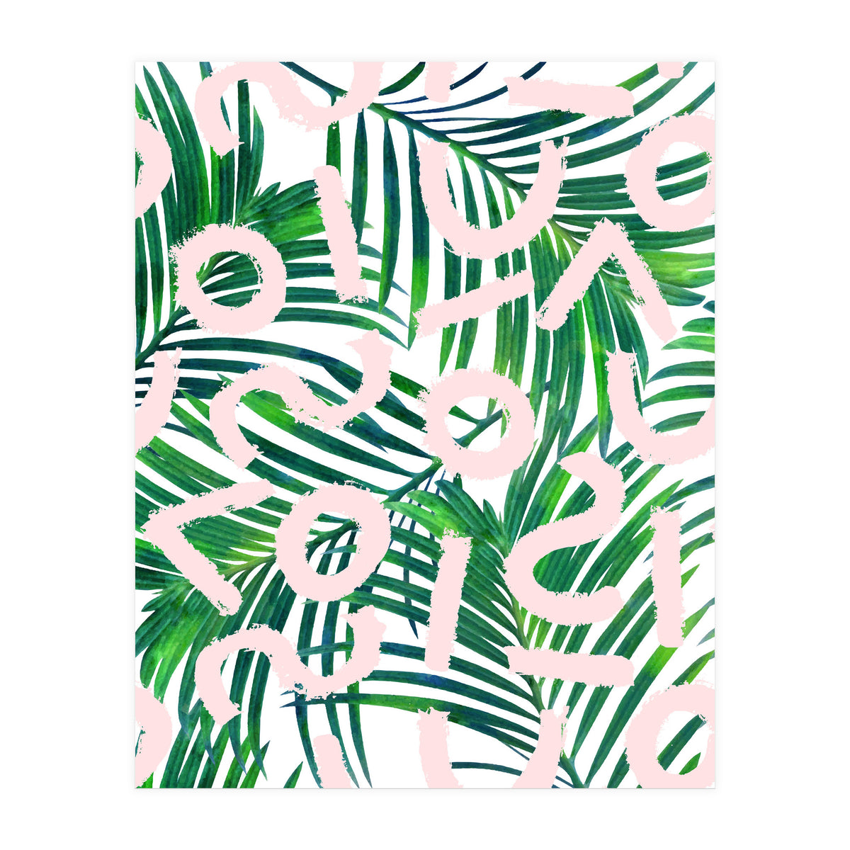 Palm + Pastel (Print Only)