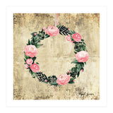 Wreath #Rose Flowers #Royal collection (Print Only) thumbnail