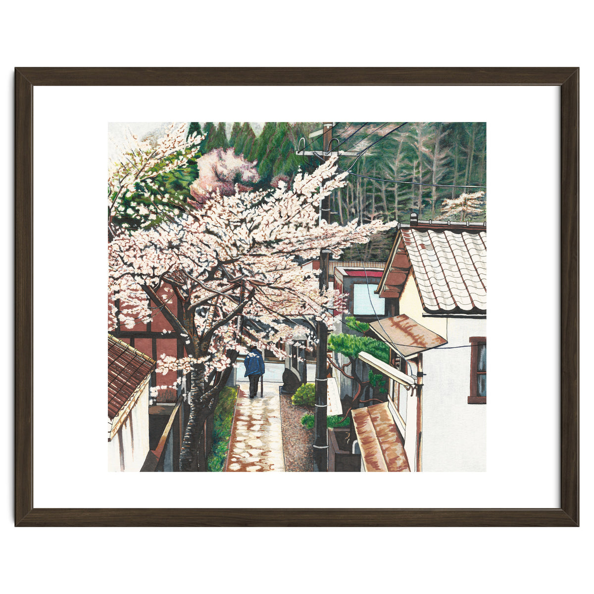 Passing by Cherry Blossoms