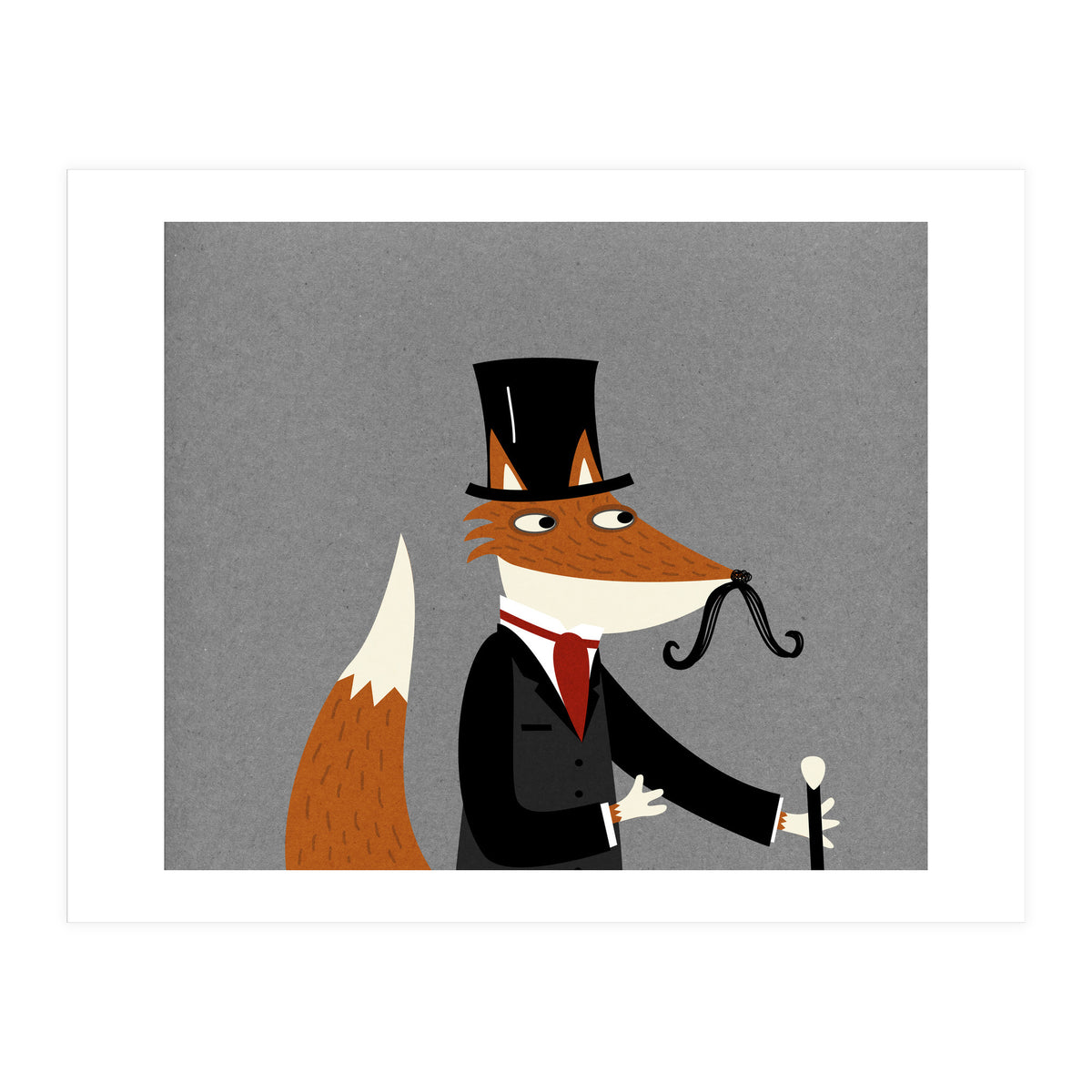 Gentleman Fox (Print Only)