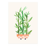 Happy Bamboo Houseplant (Print Only) thumbnail