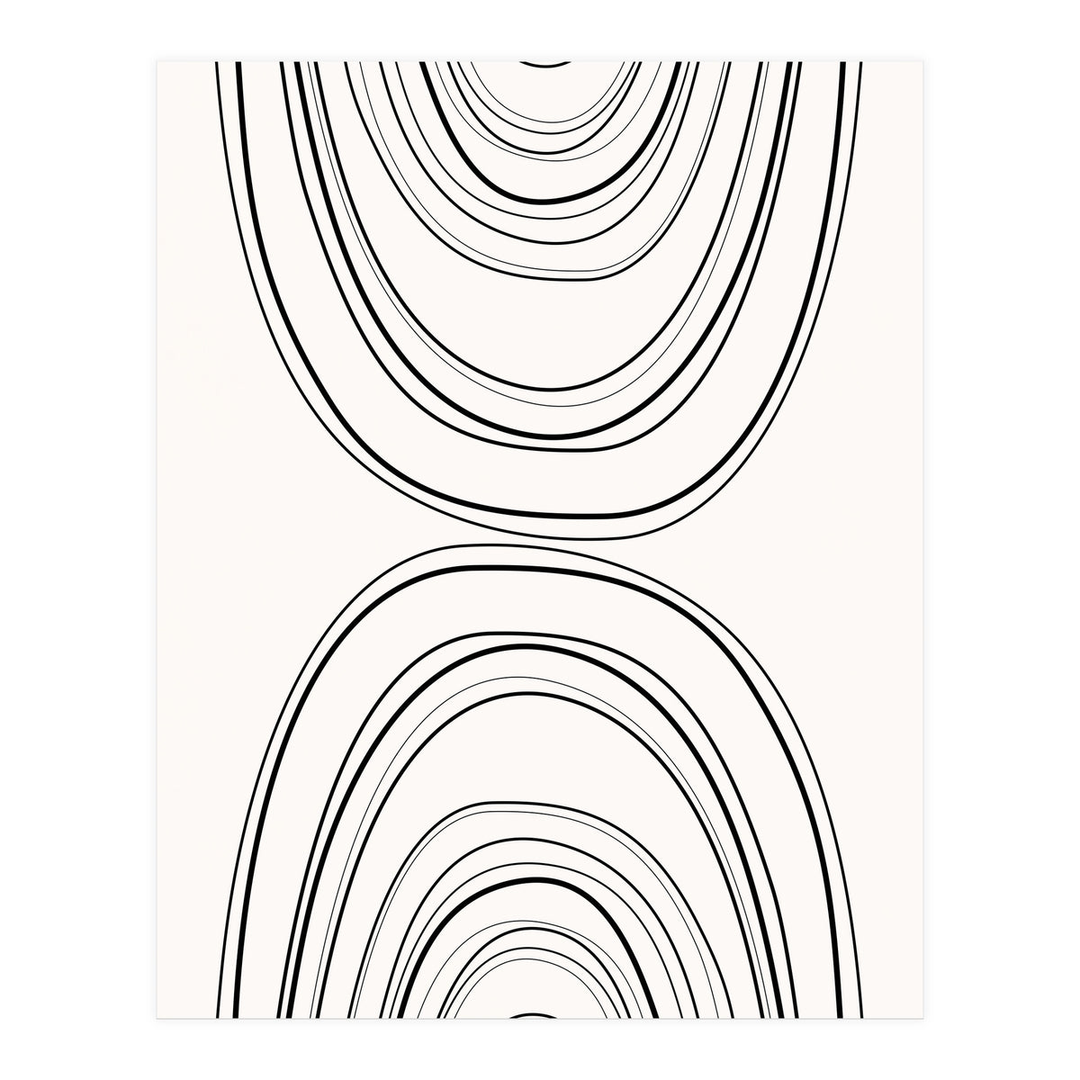 MINIMALIST ART - LINE ARCHES (Print Only)