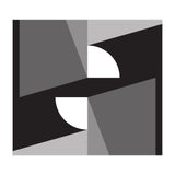 Geometric Shapes No. 11 - monochrome (Print Only) thumbnail
