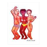 Beach Party 3d 2 (Print Only) thumbnail