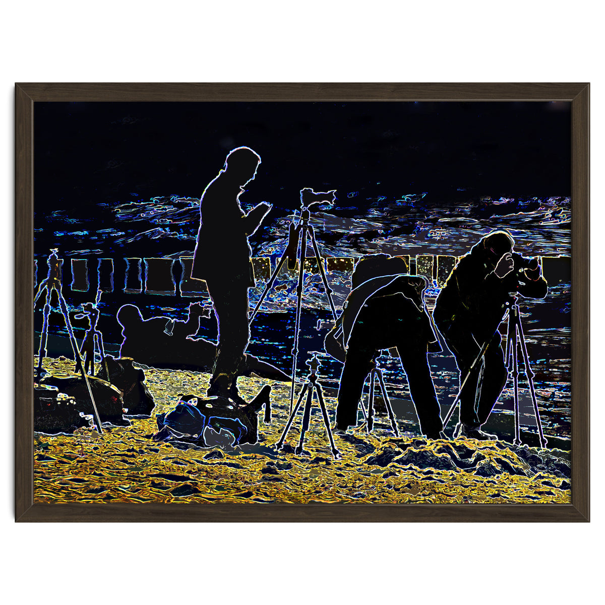 Photographers at the beach