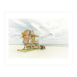 MIAMI BEACH Florida Flair | Vintage (Print Only) thumbnail
