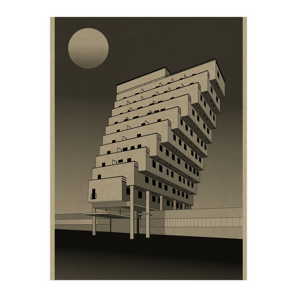 Hotel Panorama Slovakia (1970) (Print Only)