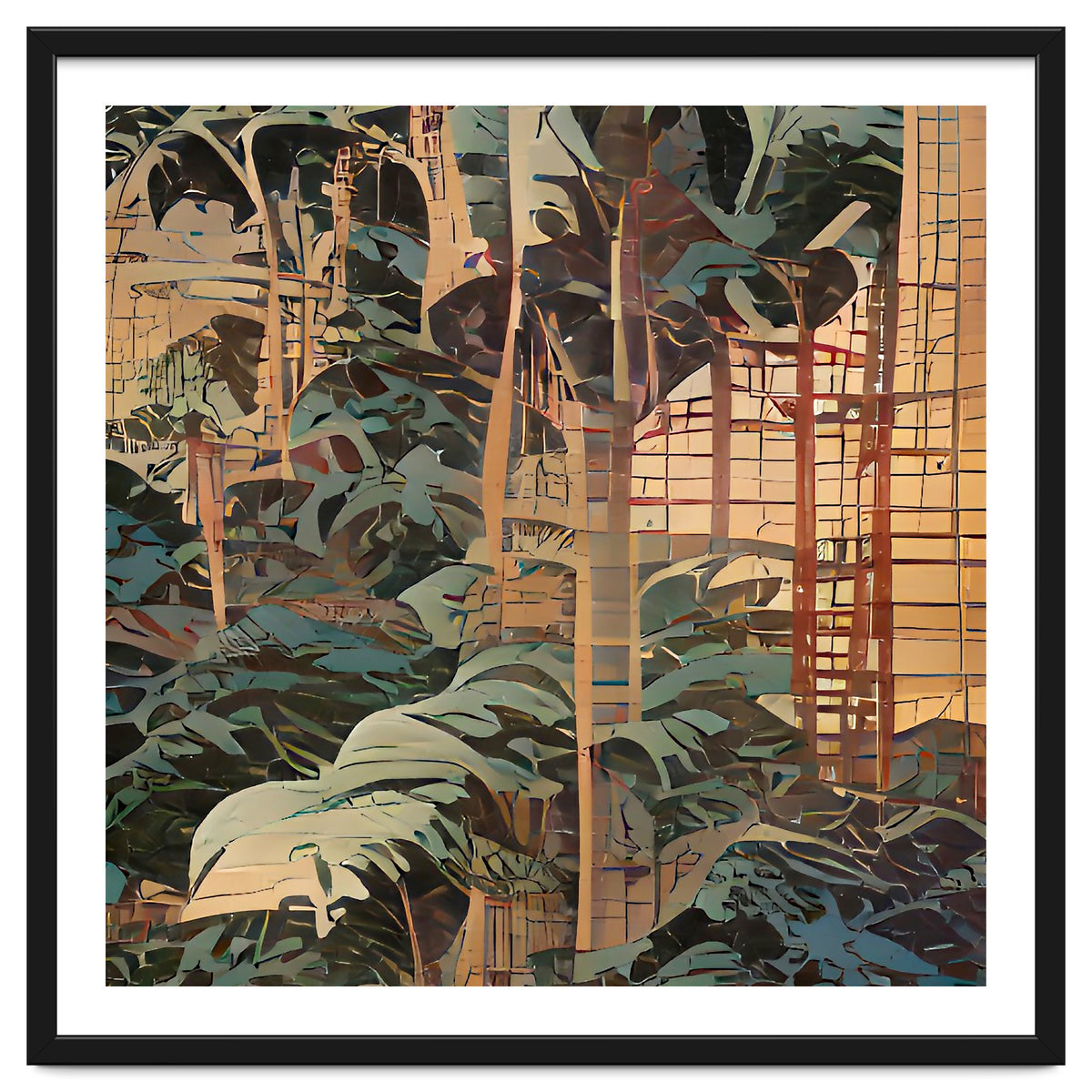 TROPICAL FOREST no4-B - UKIYO-e