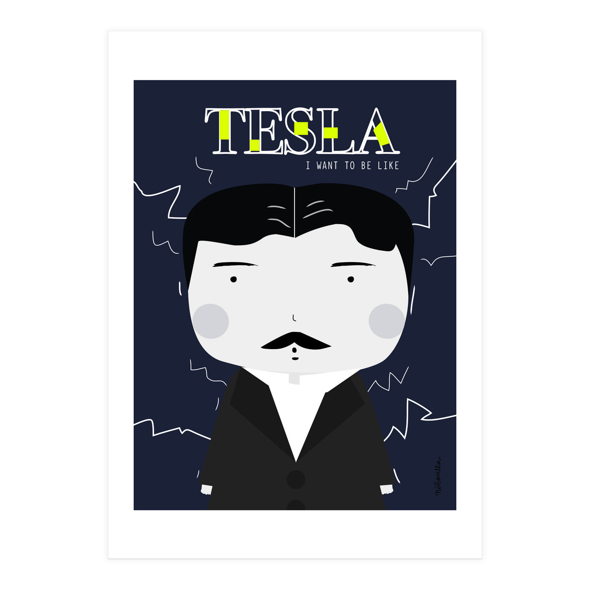 Tesla (Print Only)