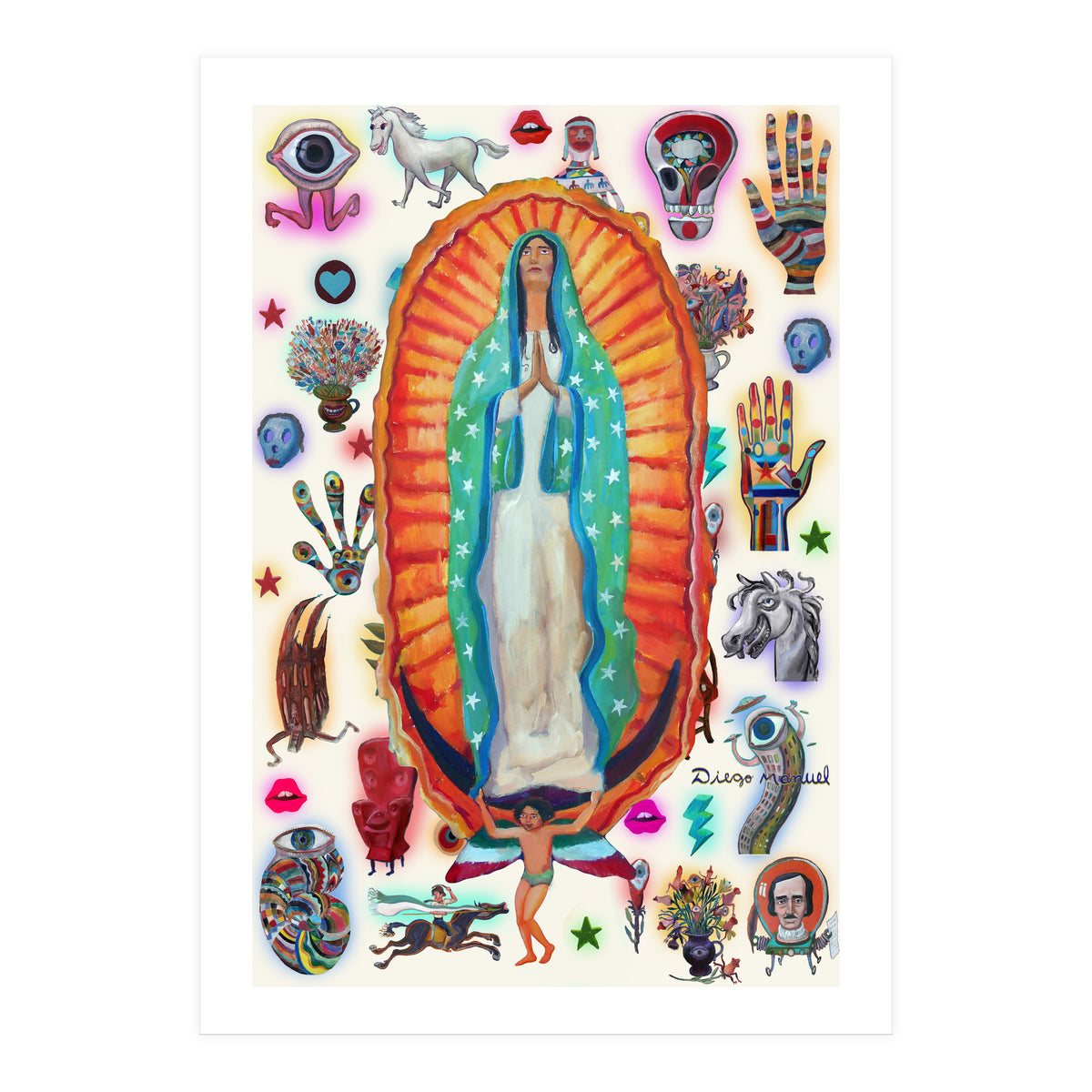 Virgen De Guadalupe 1 (Print Only)