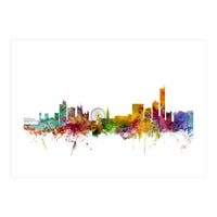 Manchester England Skyline (Print Only)