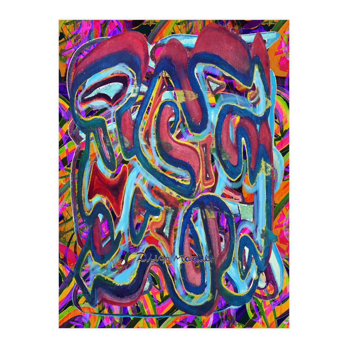 Graffiti Digital 2022 914 (Print Only)