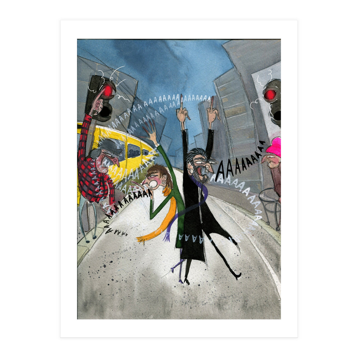 Berlin morning chit chat (Print Only)