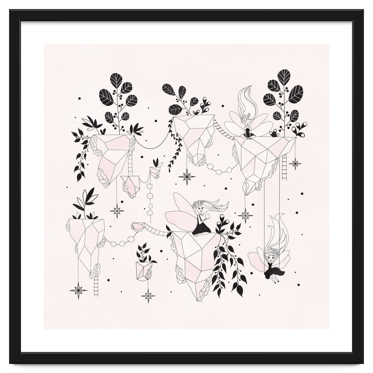 Fairy Flying Island Wonderland