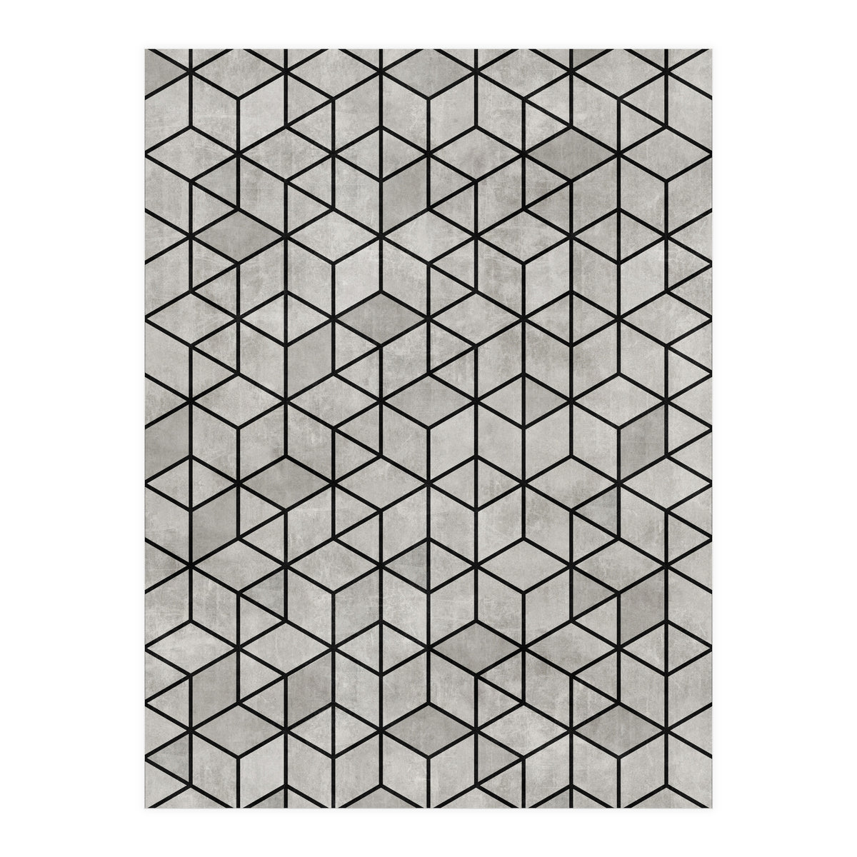 Random Concrete Cubes (Print Only)